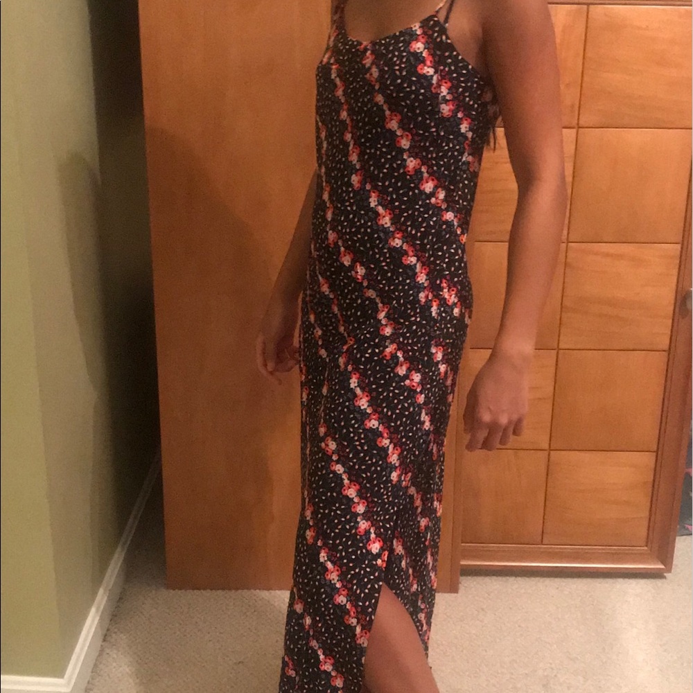 Free People NWT Floral Slip Dress Medium - Picture 1 of 12